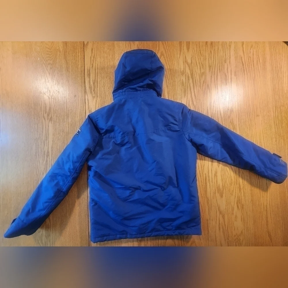 Abercrombie & Fitch Coat Jacket Mens Size Medium Blue Warm Winter Y2k